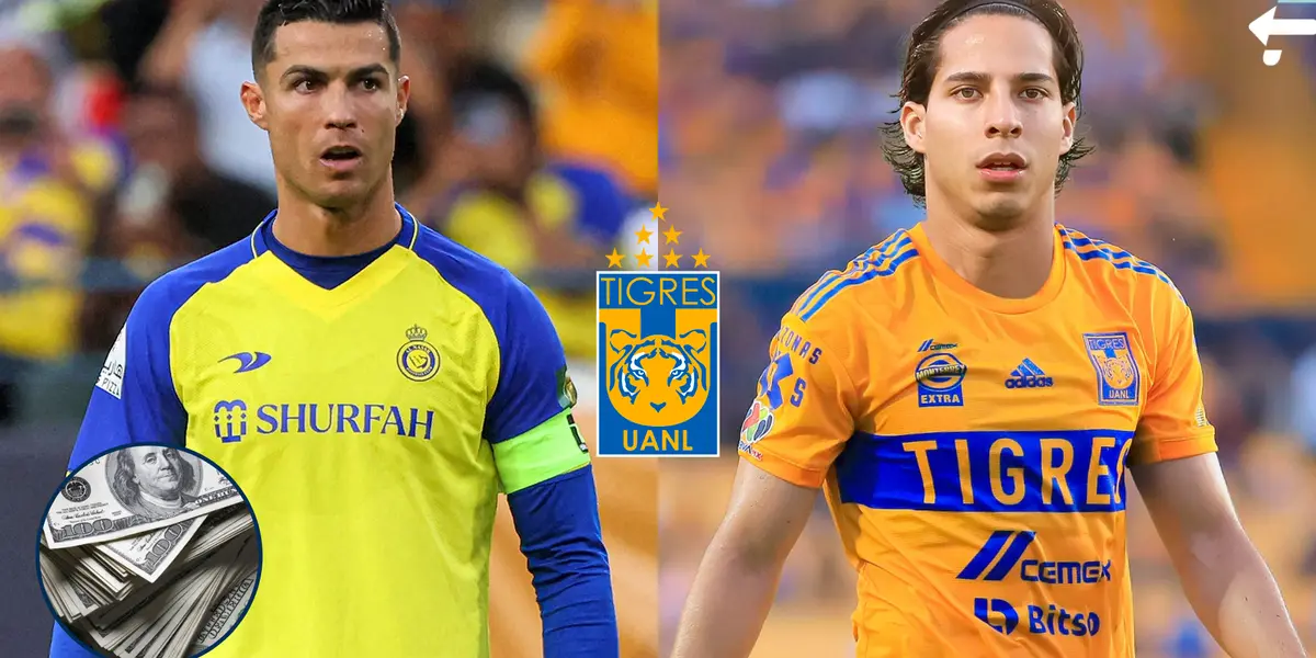 El mexicano salió igual que Cristiano Ronaldo en Arabia