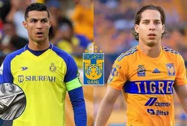 El mexicano salió igual que Cristiano Ronaldo en Arabia