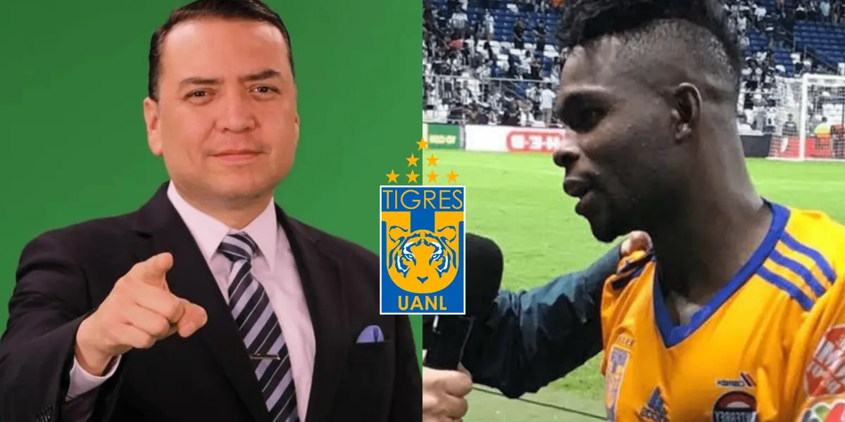 El periodista no soportó lo que hizo el colombiano que le dio alegría a Tigres