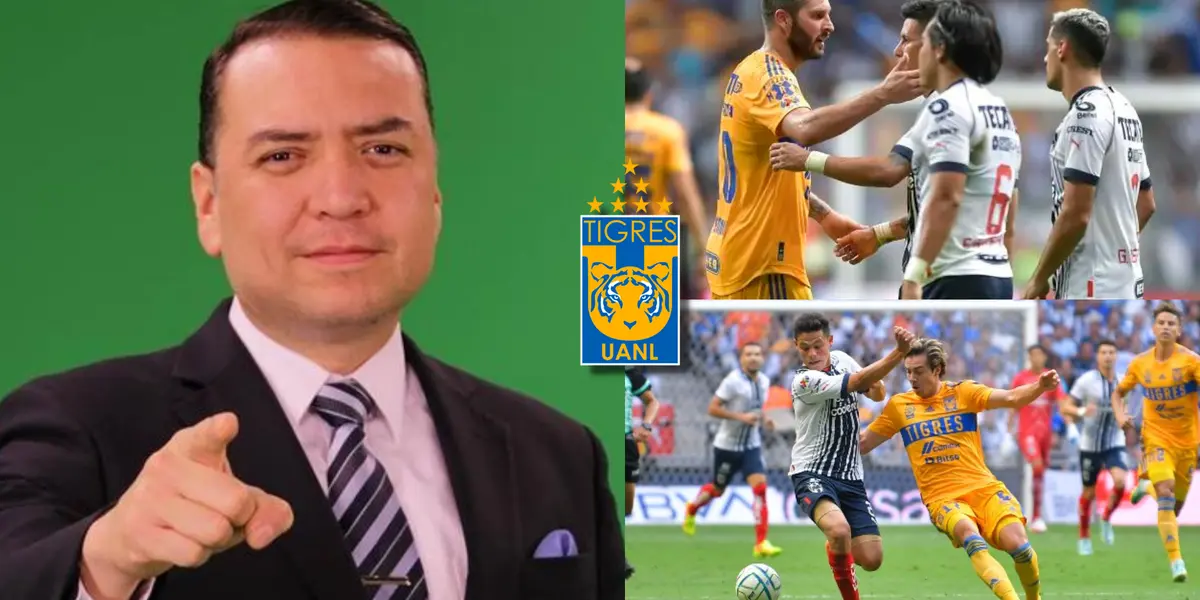 El presentador regio aseguró que Tigres fue mejor en el Clásico Regio y merecía ganarlo