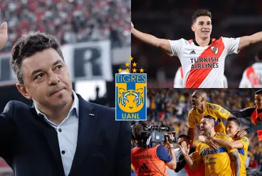 El técnico argentino termina una época con River Plate