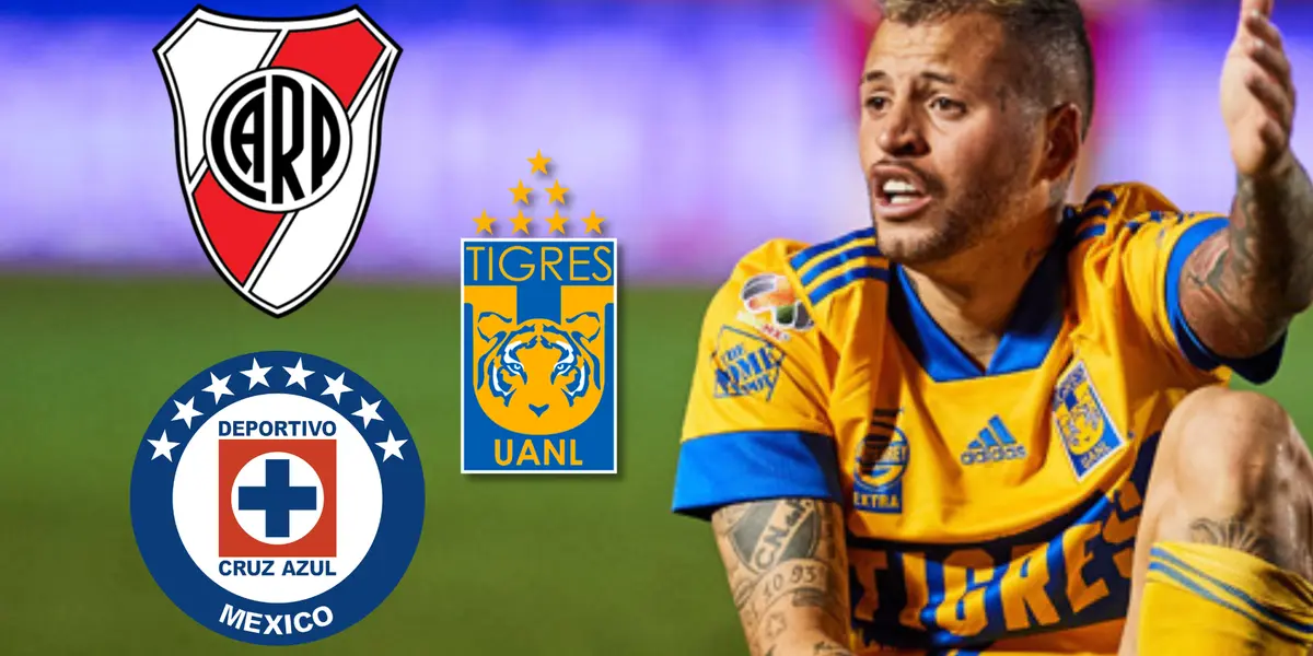 El uruguayo, además de la lesión, está borrado del plantel de Tigres