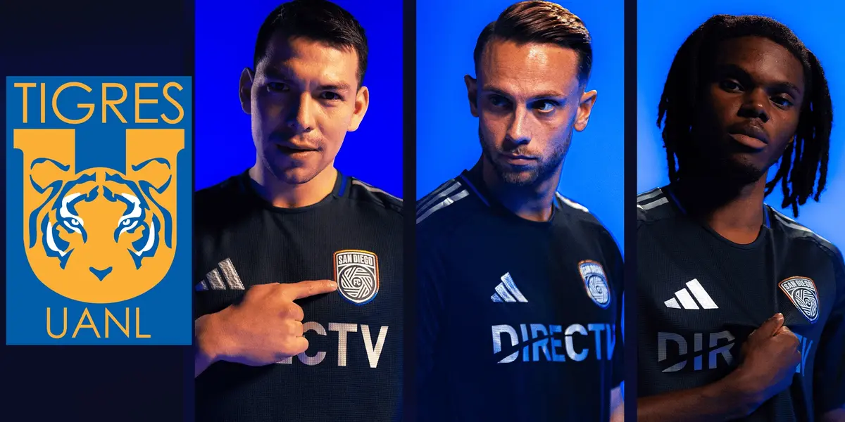 Equipo de San Diego FC, logo de Tigres (FUENTE: MLS)