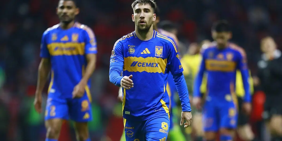 Equipo de Tigres, luego de sufrir una derrota (FUENTE: TV Azteca)