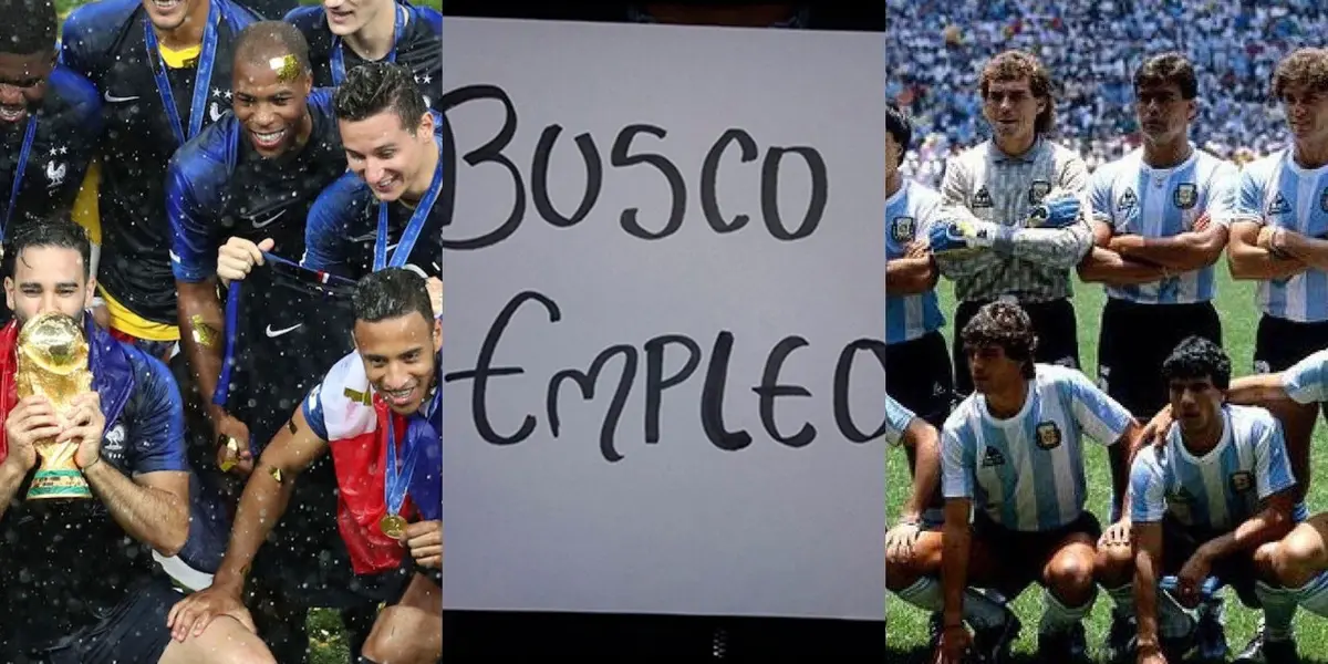 Es difícil, pero hay un campeón del mundo con argentina que no tiene trabajo y ahora esta desesperado