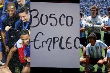 Es difícil, pero hay un campeón del mundo con argentina que no tiene trabajo y ahora esta desesperado