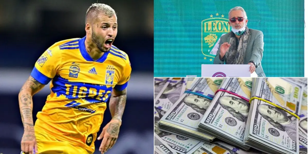 Es un hecho que Nico López sale de Tigres para irse al León y ahora será el mejor pagado de las esmeraldas