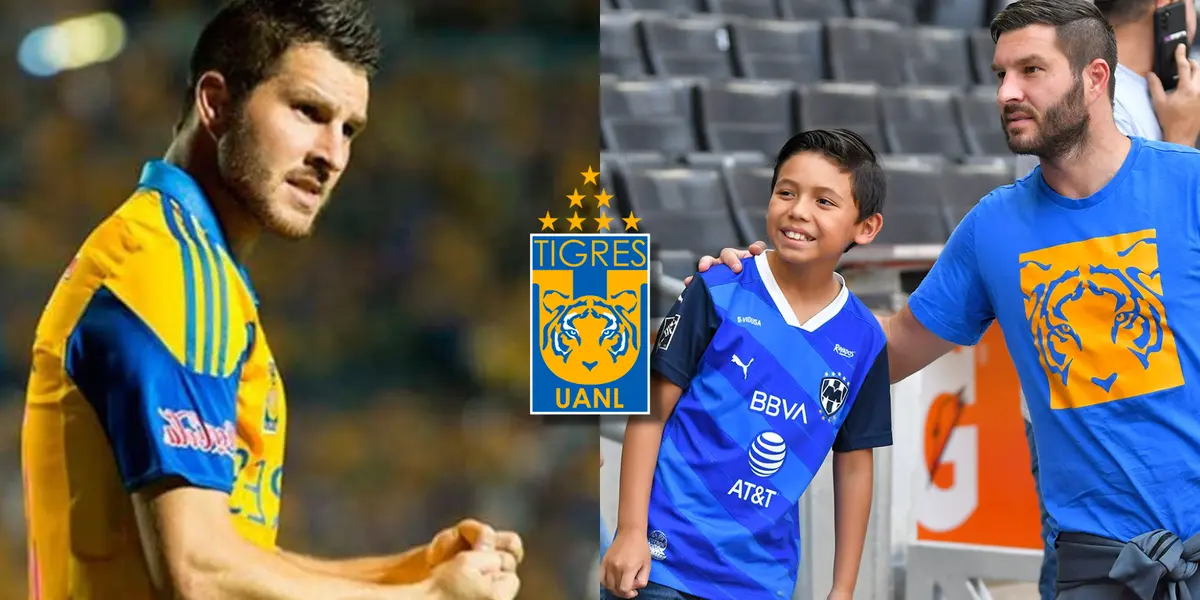 Este aficionado de Rayados se hizo viral por pedirle una foto a Gignac en el BBVA