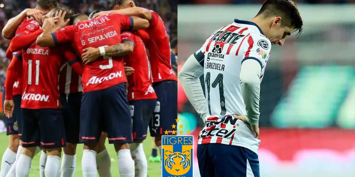 Este jugador no entra en planes de Chivas y buscó refugio en Tigres