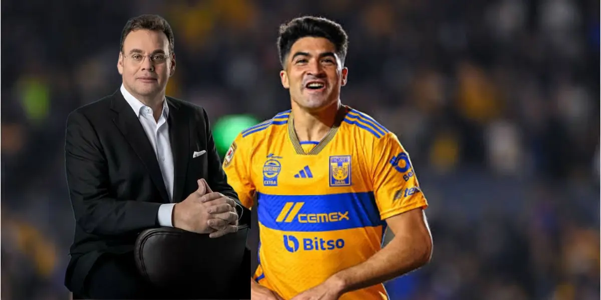 Faitelson con Nico Ibañez con Tigres/FOTO: Marca