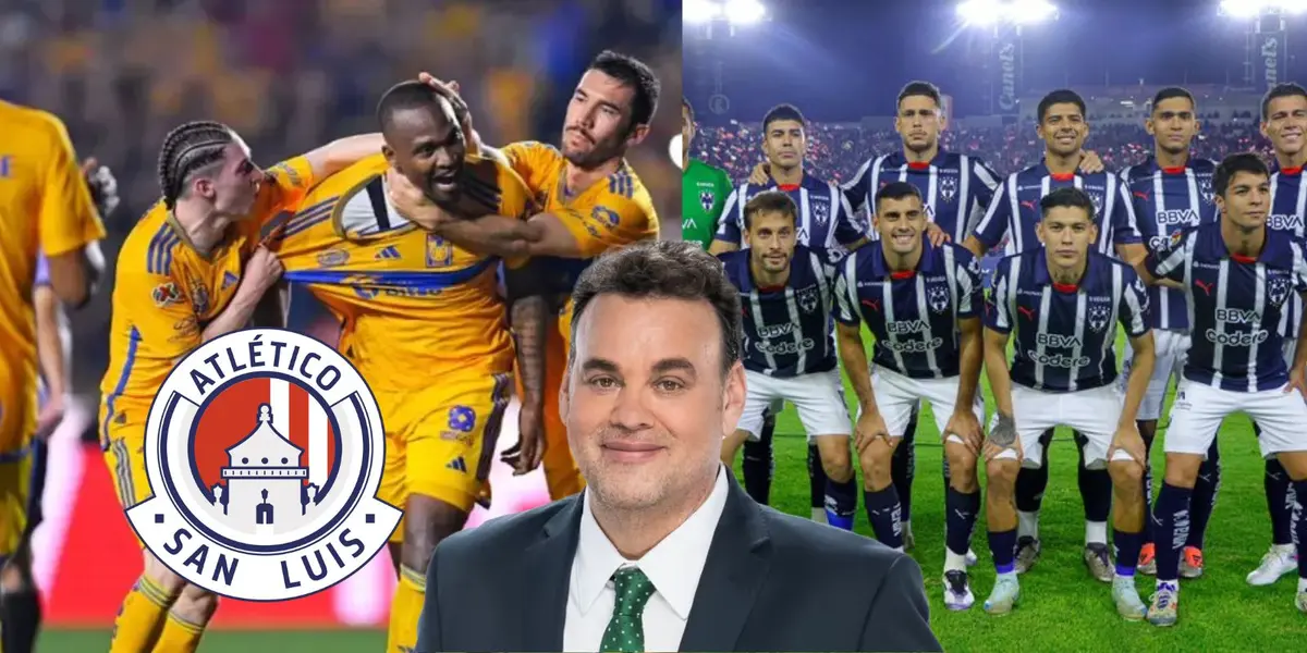 Faitelson con Tigres y Monterrey/FOTO: X Rayados