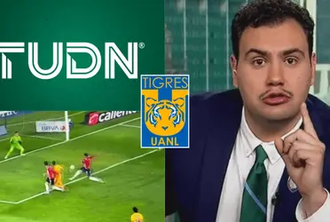 Farías no estuvo en la transmisión de la final de ida contra Chivas, y causó polémica entre aficionados de Tigres