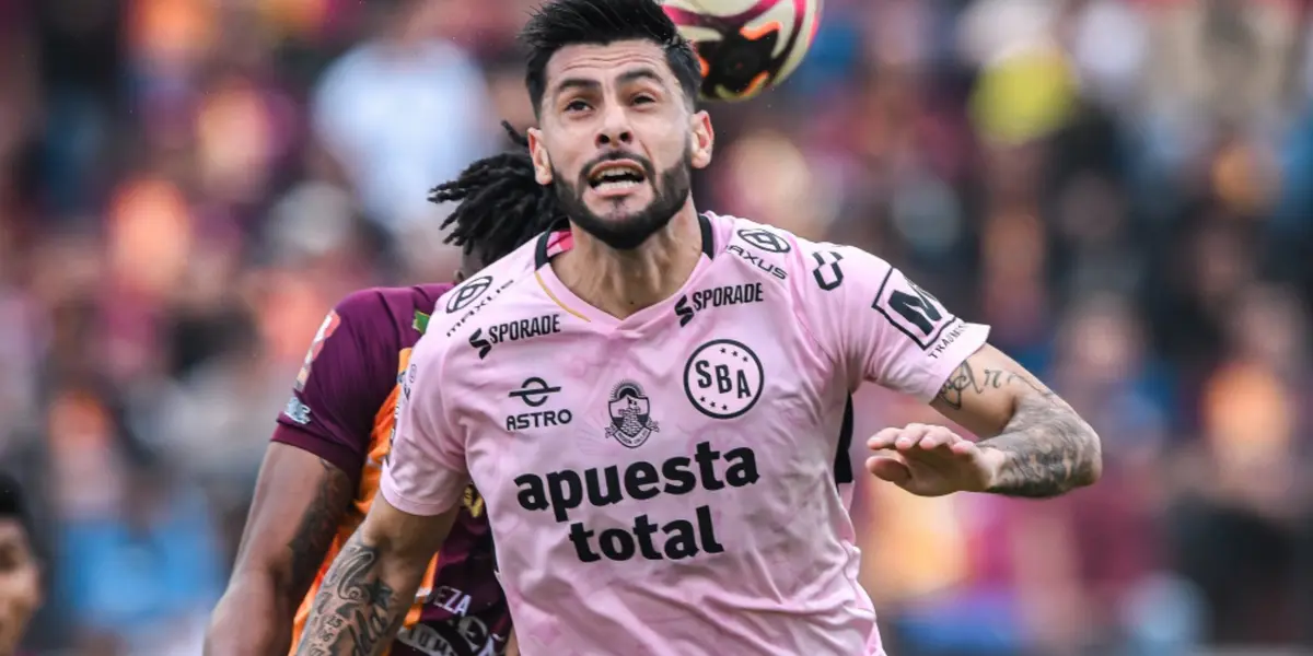 Francisco Grahl en un partido de futbol (FUENTE: Transfermarket)