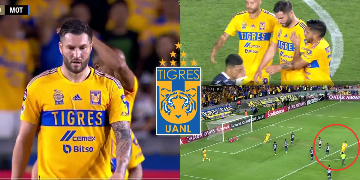 Gignac abrió el marcador ante el Motagua de Honduras en el Estadio Universitario