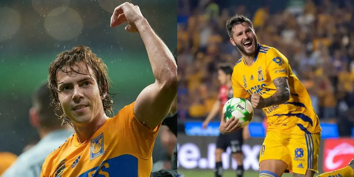 Gignac anotó el primer gol para poner en ventaja a los Tigres frente al Necaxa