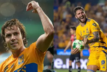 Gignac anotó el primer gol para poner en ventaja a los Tigres frente al Necaxa