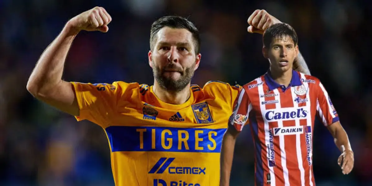 Gignac con Tigres y Damm con San Luis/FOTO: IG Gignac