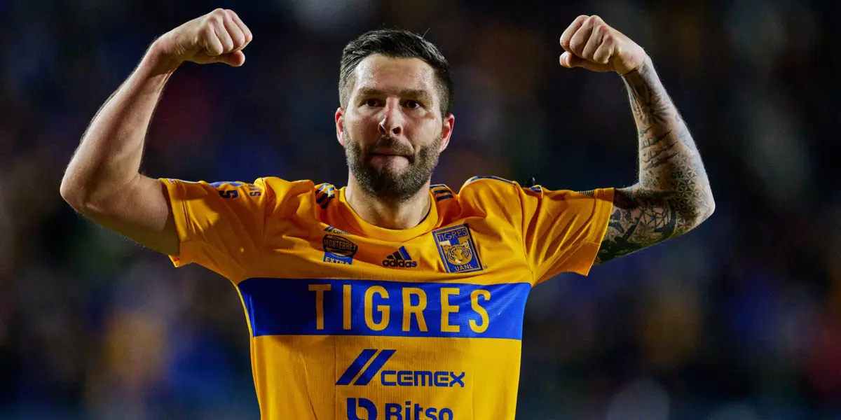 Gignac lució la tercera playera de Tigres / @TigresOficial