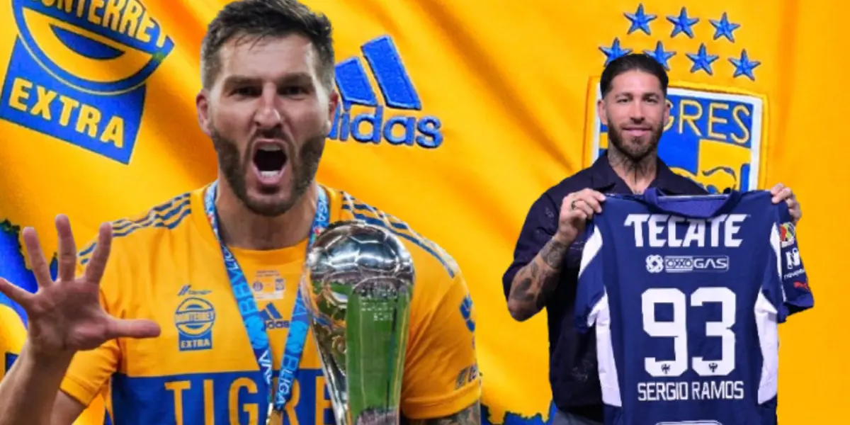 Gignac y Sergio Ramos (FUENTE: ESTO)