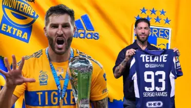 Gignac y Sergio Ramos (FUENTE: ESTO)