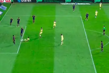 Gignac ya amenazó en un par de ocasiones la portería águila