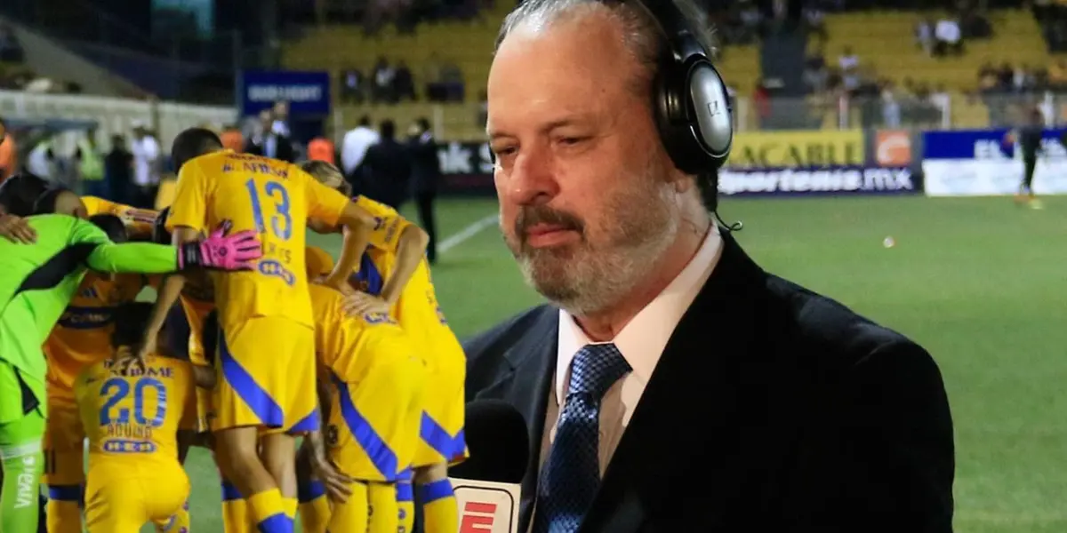 Gómez Junco y jugadores de Tigres/FOTO: Futbol Total