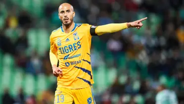 Guido Pizarro anota el gol de la victoria de Tigres ante San Luis | Foto: TUDN