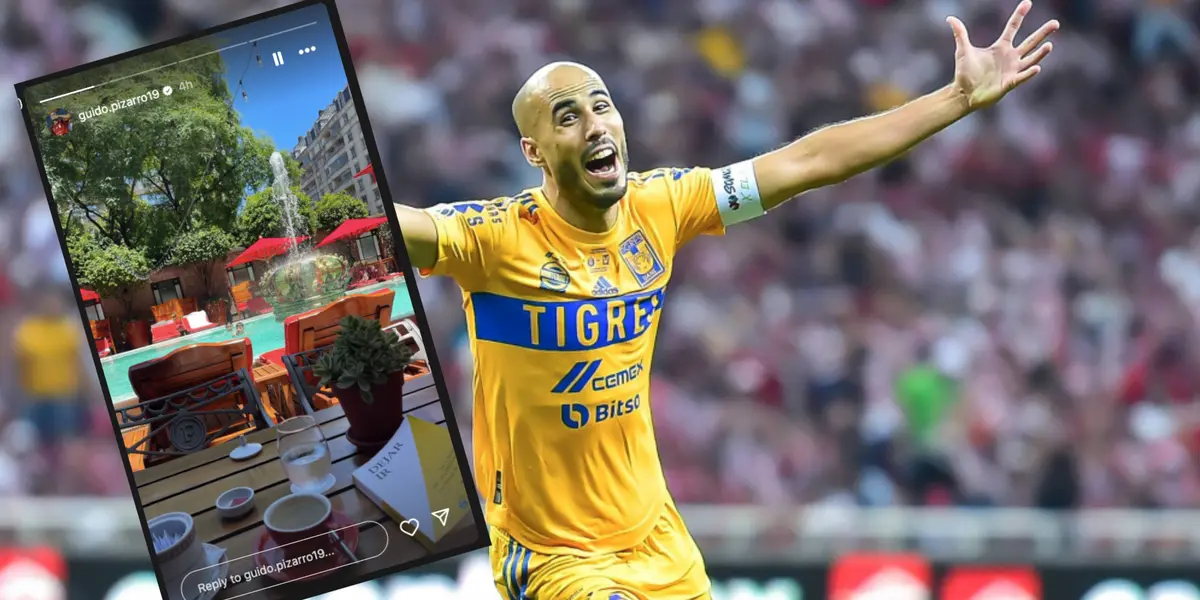 Guido Pizarro compartió en sus redes sociales sus vacaciones en Argentina / Foto: Transfermarket