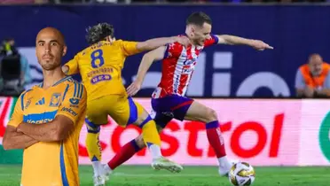 Guido Pizarro en el Tigres vs San Luis/FOTO: Futbol Total