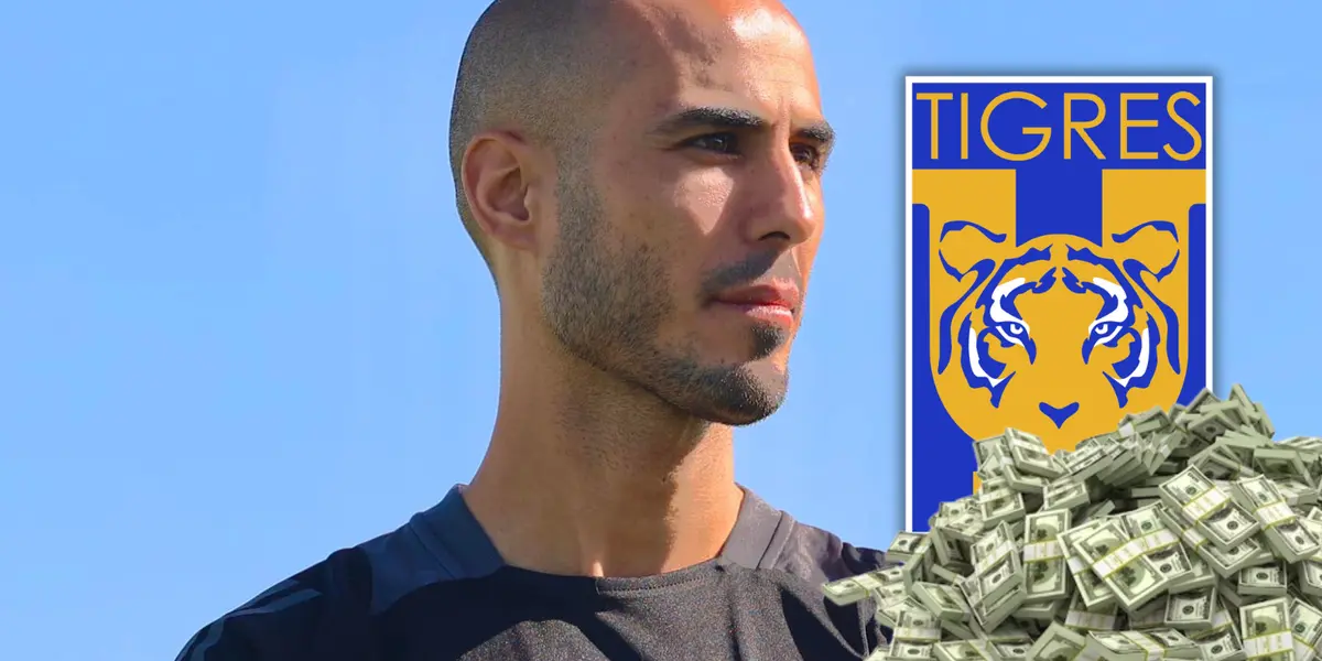 Guido Pizarro Foto: Tigres UANL, Pexels y Escudoteca