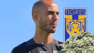 Guido Pizarro Foto: Tigres UANL, Pexels y Escudoteca