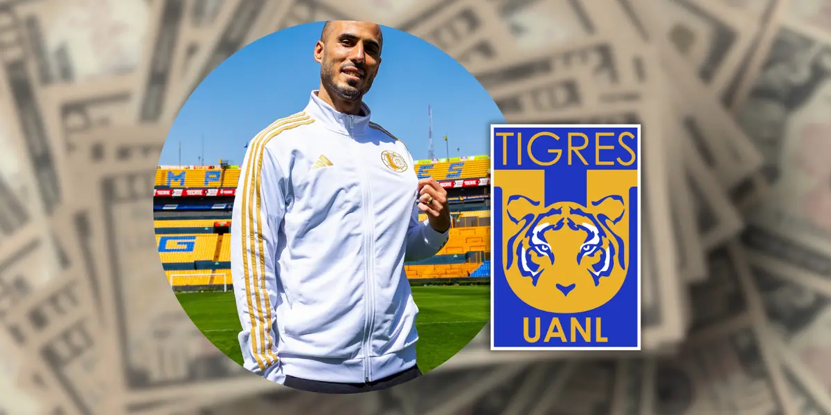 Guido Pizarro Foto: Tigres UANL, Pexels y Escudoteca