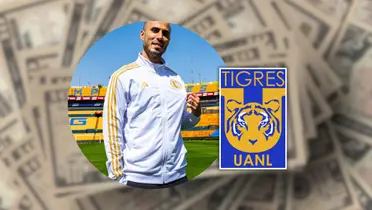 Guido Pizarro Foto: Tigres UANL, Pexels y Escudoteca