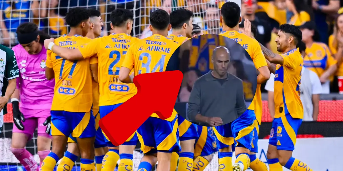 Guido Pizarro ha roto una nueva marca en Tigres Foto: Tigres UANL y Captura de TUBI