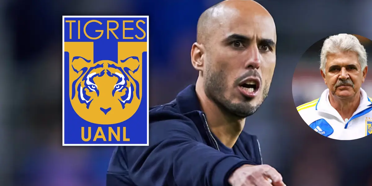 Guido Pizarro y Ricardo Ferretti Foto: Tigres UANL y Escudoteca
