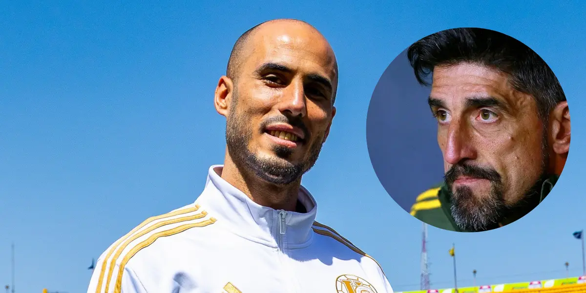 Guido Pizarro y Veljko Paunovic Foto: Tigres