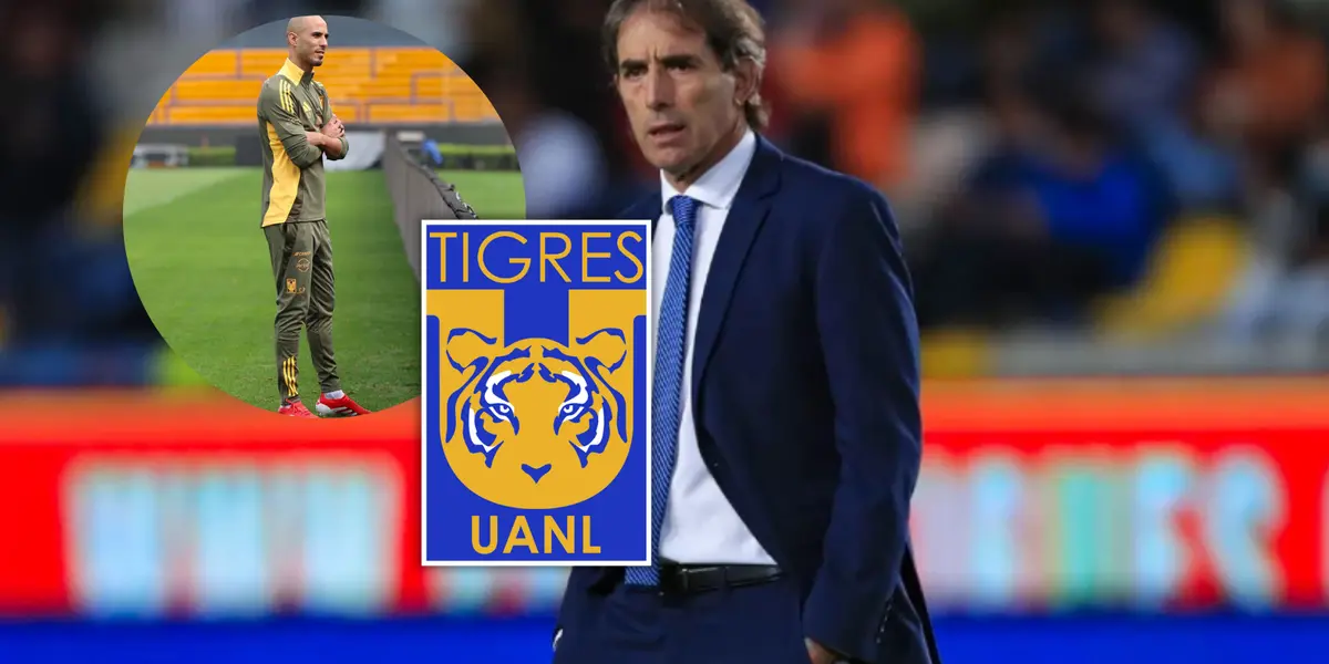 Guillermo Almada y Guido Pizarro Foto: Tigres UANL y Pachuca