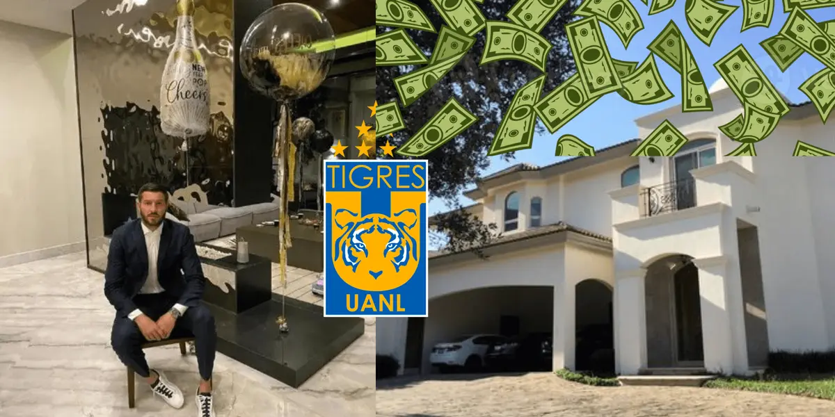 Increíble el precio de la mansión de André-Pierre Gignac en Monterrey