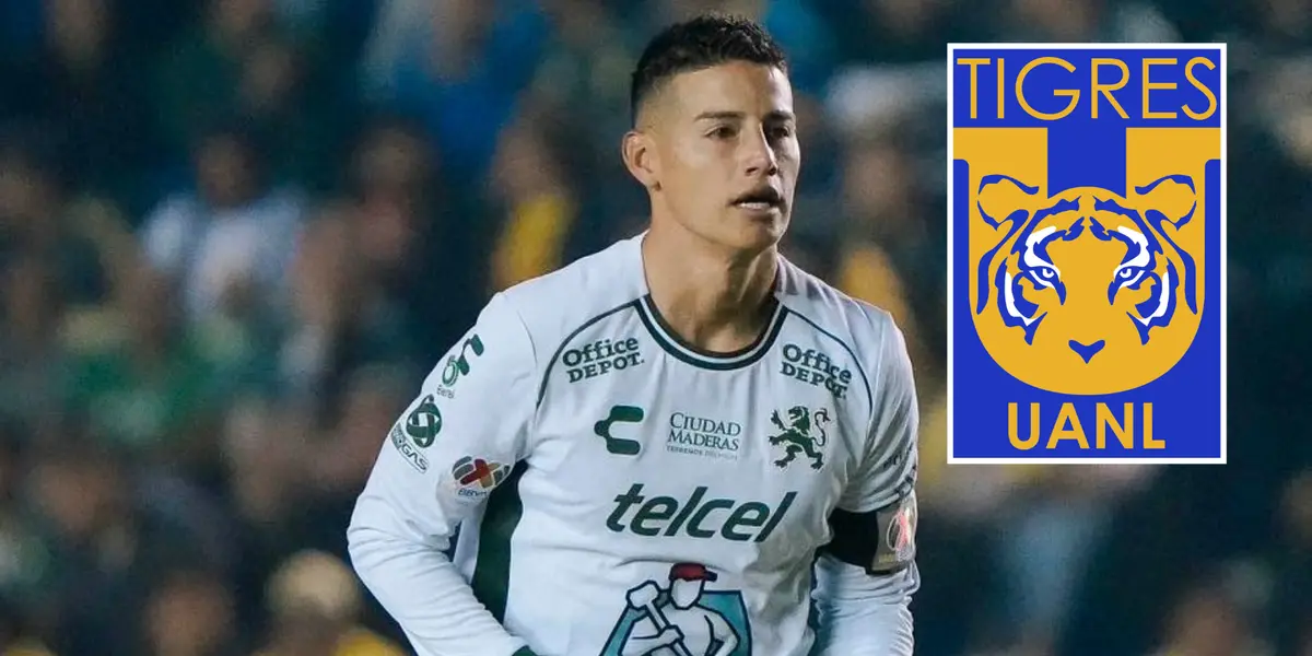 James Rodríguez Foto: Club León y Escudoteca