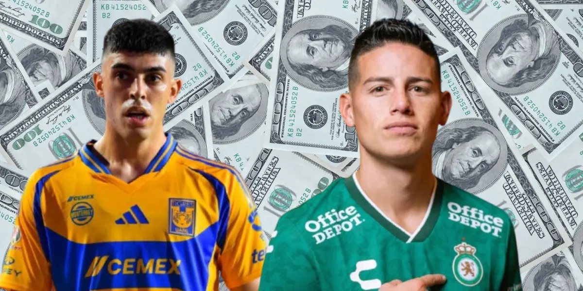James Rodríguez y Juan Brunetta (FUENTE: Somos tigres)