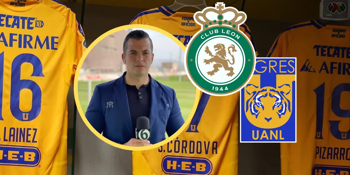 Jesús Barrón Foto: Tigres UANL y Jesús Barrón en X