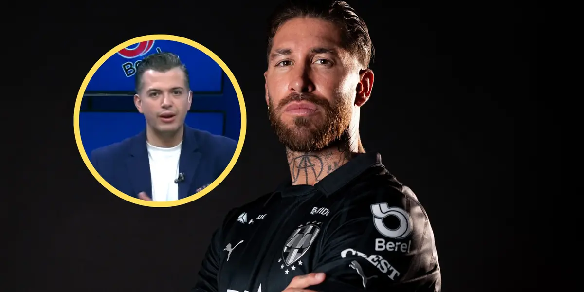 Jesús Barrón y Sergio Ramos Foto: Captura de X y Rayados