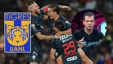 Jesús Barrón y un picante comentario a los fanáticos de Monterrey Foto: Rayados, Escudoteca y Captura de X