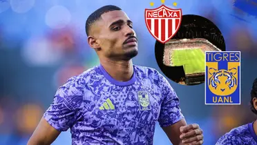 Joaquim Pereira Foto: Tigres UANL, captura de Claro Sports y Escudoteca