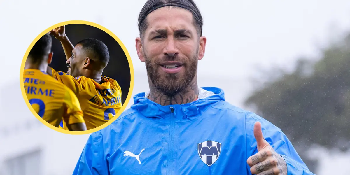 Joaquim Pereira y Sergio Ramos Foto: Tigres UANL y Rayados