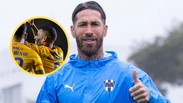 Joaquim Pereira y Sergio Ramos Foto: Tigres UANL y Rayados
