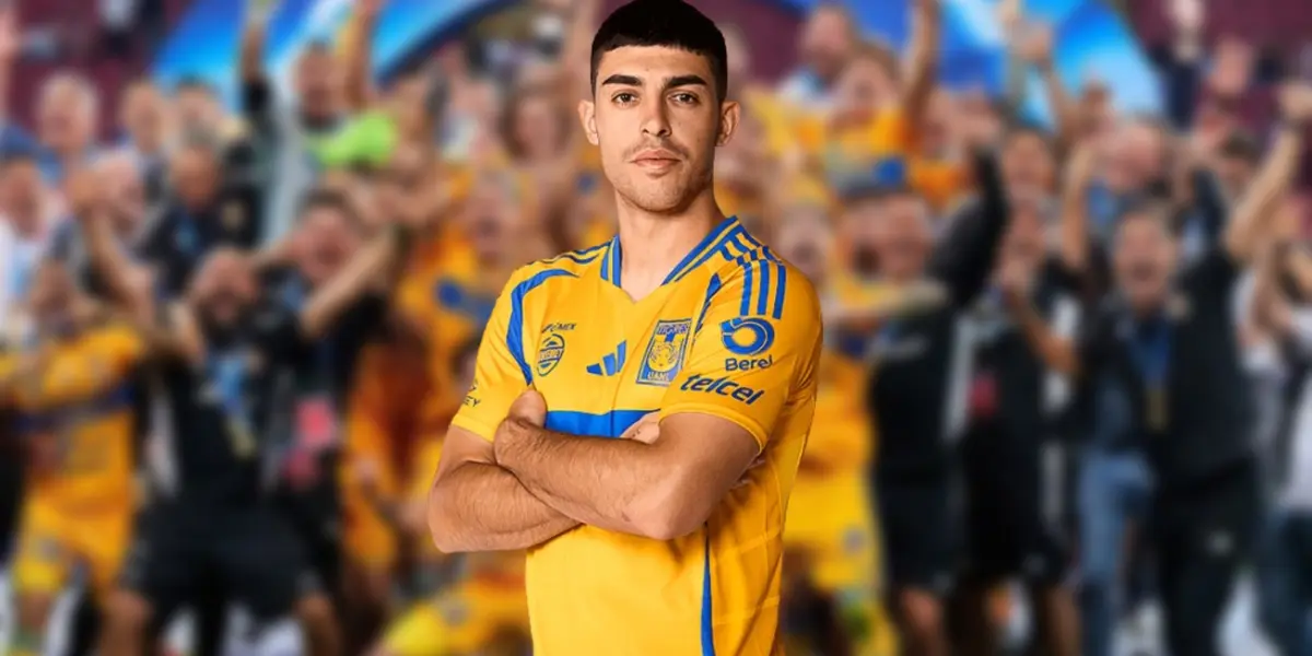 Juan Brunetta con Tigres / Foto: Tigres