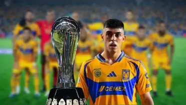 Juan Brunetta con Tigres / Foto: Tigres / Getty Images