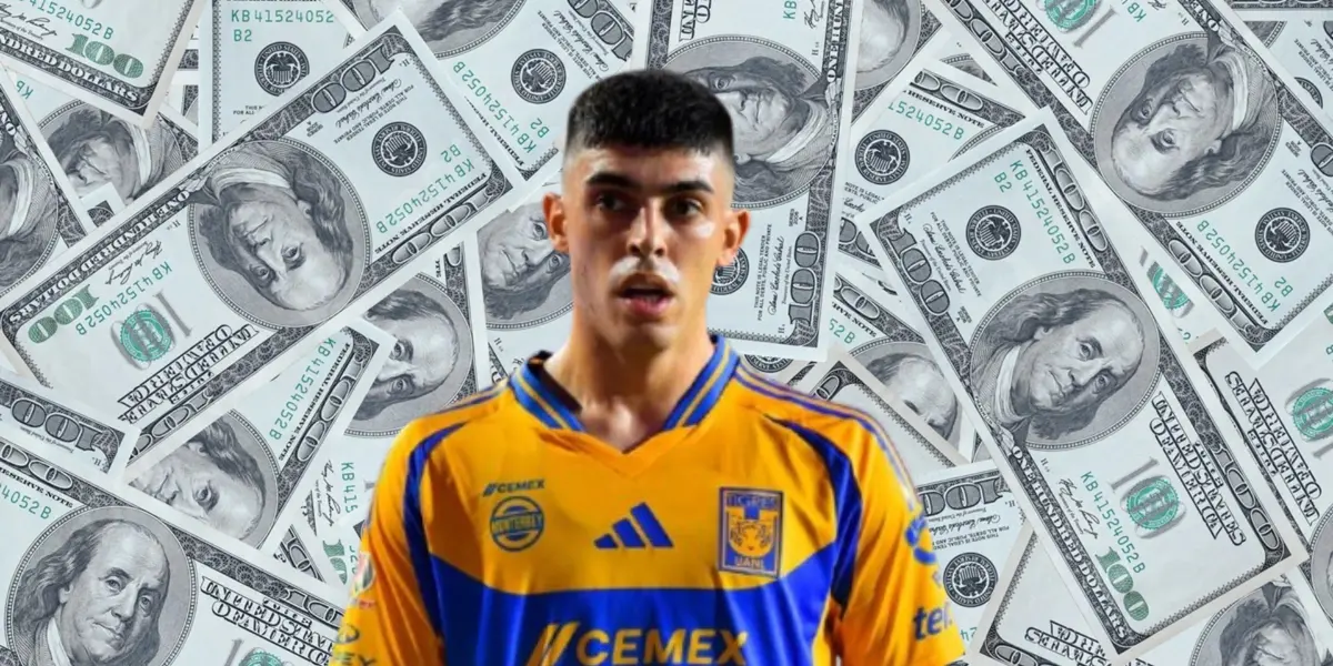 Juan Brunetta y dólares (FUENTE: Somos Tigres)