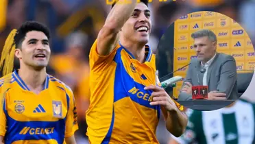 Juan Brunetta y Fernando Ortíz Foto: Captura de X y Tigres UANL